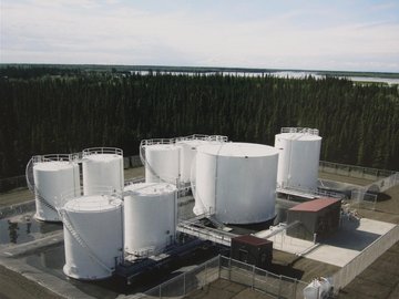 crowley yukon fort fuel petroleum distribution delivery tank farm