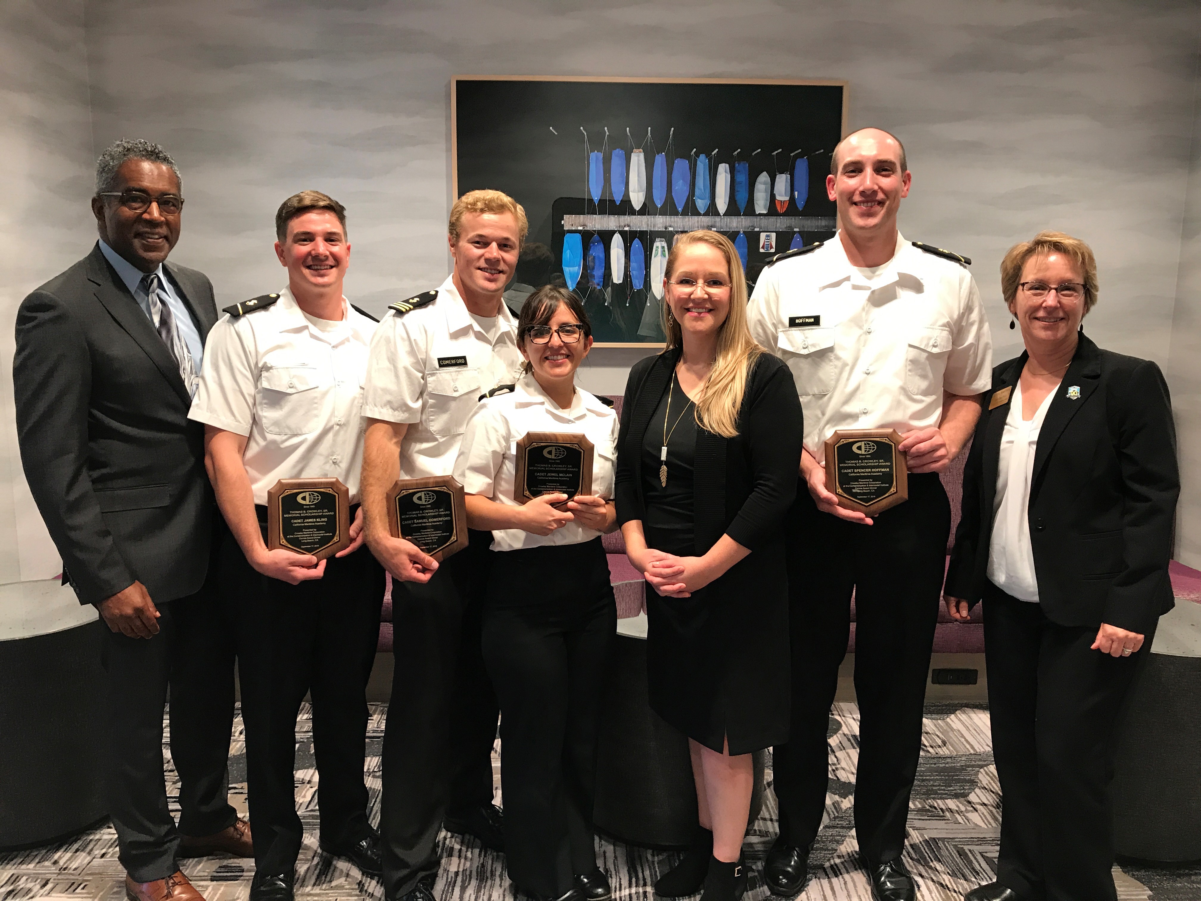 Crowley Awards Scholarships To Four Cal Maritime Students