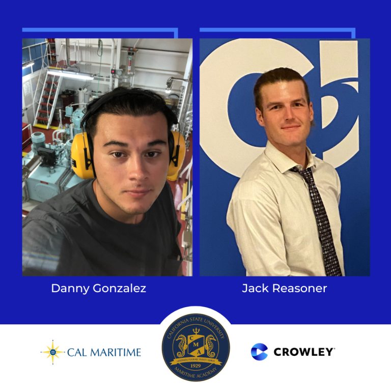 Cal Maritime Cadets Awarded Crowley Memorial Scholarships